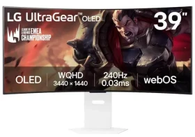 39" LG 39GX90SA-W.AEU čierna / OLED / 3440x1440 / 21:9 / 240Hz / 0.03ms / 250 cd-m2 / HDMI / DP (39GX90SA-W.AEU)