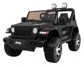 Mamido Elektrické autíčko Jeep Wrangler Rubicon 4x4 čierne