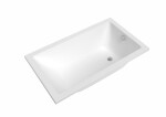 Obdĺžniková vaňa SAT Aurum 150x80 cm akrylát ľavá aj pravá SATVAUR150 SATVAUR150