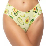 Dámske nohavičky Avocado simple classic - JULIMEX Zelená S