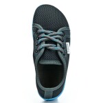 Leguano Leguanito Aktiv Antracitové s tyrkysovou podrážkou barefoot topánky 22 EUR