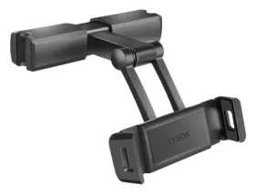 SBS Mount čierna / Držiak na opierku hlavy pre telefón a tablet / do 12,3" (TACARHOLDERKEXT)