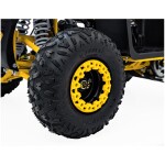 Mamido Detská benzínová štvorkolka RamiGO EXPLORER 110CC žltá