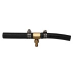 KS Tools 150.2365 Hadica adaptéra pre malý ventil Schrader 5/16"x32 UNF vnútorný závit a 1/4" hadicová prípojka; 150.2365