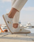 Be lenka cellestia white&gold celoročné nízke barefoot topánky 38 EUR