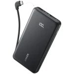 Anker Zolo 10000mAh čierna / Powerbanka / 22.5W / s káblom USB-C / USB-C (A110DH11)