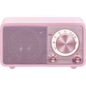 Sangean WR-7 Genuine Mini stolný rádio FM Bluetooth možné znovu nabíjať ružová; A500408