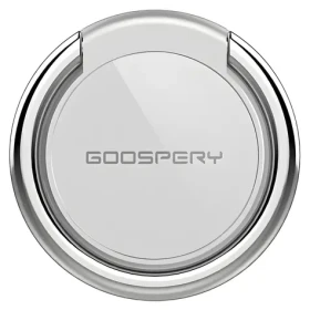 Mercury Ring strieborná / Držiak / Prstenový úchyt na prst / 360° otočný / univerzálny