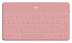 Logitech Keys-To-Go ružová / Klávesnica / Bluetooth / Ultraprenosná / ES (920-010043)