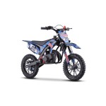 Mamido Detská benzínová motorka RamiGO TIGER 49CC modrá