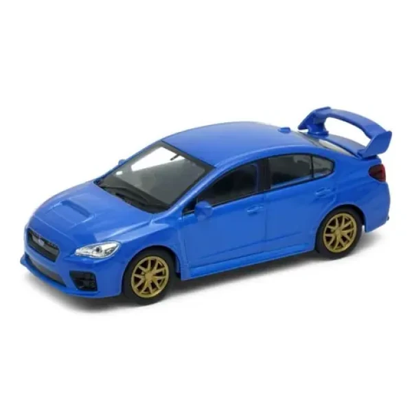 Welly Subaru Impreza WRX STI 1:34 modrá