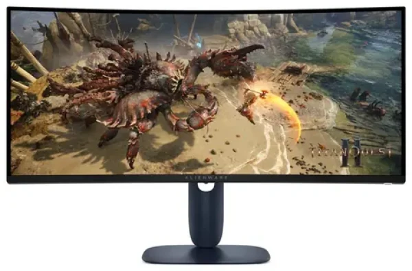 34" DELL AW3425DWM Alienware curved čierna / LED / 3440x1440 / 21:9 / 2ms / VA / 3000:1 / 400cd-m2 / 2x HDMI+DP (210-BQWL)