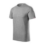 Unisex tričko Recall (tmavo šedá melanž (štítok značky)) L