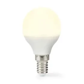 Nedis LED žiarovka E14 / G45 / 4.9 W / 470 lm / 2700 K / Teplá biela / Matné / 1 ks (LBE14G452)