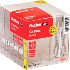 Fischer SX Plus hmoždinka 40 mm 8 mm 573161 120 ks; 573161