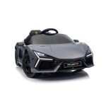 Mamido Detské elektrické autíčko Lamborghini Revuelto šedé