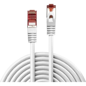 LINDY 47386 RJ45 sieťové káble, prepojovacie káble CAT 6 S/FTP 5.00 m biela 1 ks; 47386