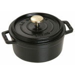 STAUB Cocotte 40509-471-0 kastról s pokrievkou 12 cm čierna / 0.4 l (40509-471-0)