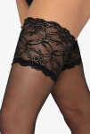 Pančuchy Gatta Michelle wz.03 15 den 1-4 nero 3/4-M/L