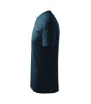 Základné tričko pre deti tmavomodré 146 cm/10 let