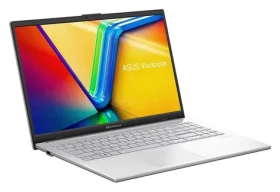 Asus Vivobook Go 15 E1504FA-BQ5409W strieborná / Notebook / 15,6" FHD / AMD RYZEN 3 30 / 8GB / 256GB SSD / W11 Home (E1504FA-BQ5409W)