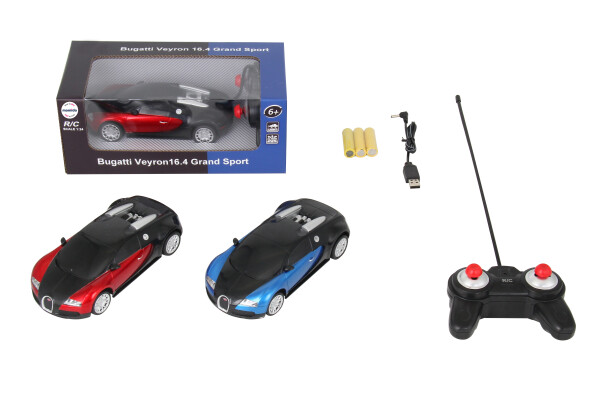 Mamido Mamido Auto na diaľkové ovládanie Bugatti Veyron 16.4 Grand Sport R/C 1:24 modré