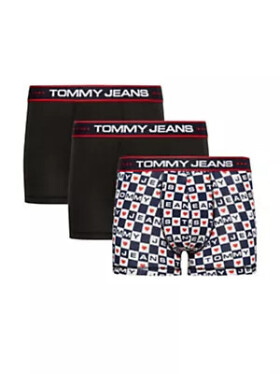 Pánske boxerky 3Pack TRUNK PRINT UM0UM03086 0SD - Tommy Hilfiger XXL