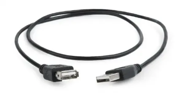 Gembird USB 2.0 kábel AA 0.75 m čierna (CC-USB2-AMAF-75CM/300-BK)