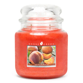 Goose Creek - Broskyňa Sviečka v skle 450 g