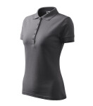 Dámske tričko Pique Polo steel grey XL