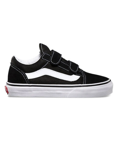 Vans OLD SKOOL V BLACK/TRUE WHIT letné topánky