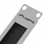 Lanberg AK-1101-S sivá / Kefový panel / 19" / 1U / 482,6x44,2x8,5 mm (AK-1101-S)