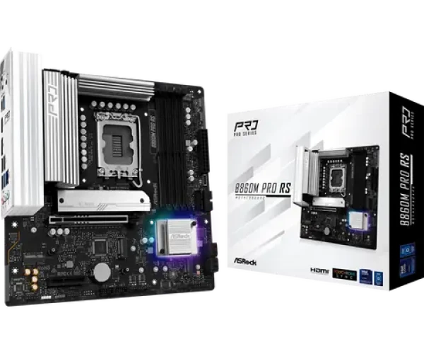 ASRock B860M Pre RS/B860/LGA 1851/ 4X DDR5/PCIEx 16/2.5GLAN/mATX (90-MXBRP-A0UAYZ)