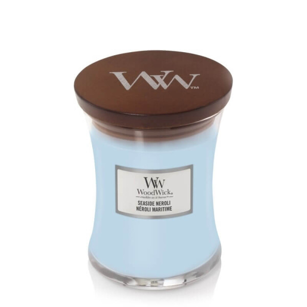 Woodwick Seaside Neroli 275g - váza stredná / doba horenia: až 65h (5038581113289)