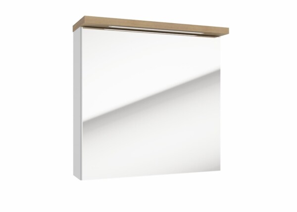 Zrkadlová skrinka Naturel Stilla + LED 60x60 cm biela STILLAE06017 STILLAE06017