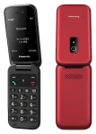 Panasonic KX-TF600EXR červená / Tlačidlový mobilný telefón / 4G (KX-TF600EXR)