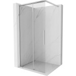 MEXEN/S - Rox Sprchová zástena WALK-IN 100 x 200, transparent 8 mm, chróm 8C2-100-003-01-00