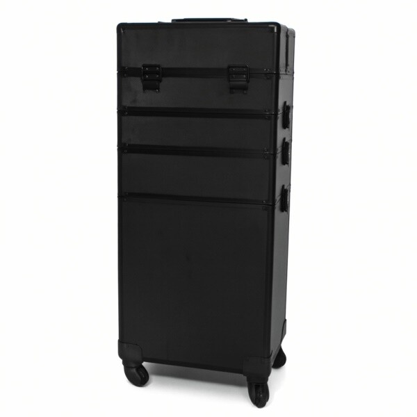 Aptel CA40 Kozmetický kufrík na kolieskach 4v1 93cm čierna