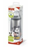 NUK Fľaša na pitie 450 ml Mickey Mouse sivá (NU10255413-SED)