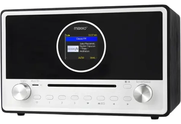 Maxxo CD03 / Rádiomagnetofón / DAB+ / FM / Bluetooth / WiFi / CD / USB (100001807476)