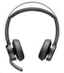 Poly Voyager Focus 2-M čierna / Slúchadlá / Bluetooth 5.1 / ANC / Nabíjací stojan / USB-C (A4HT2AA#AC3)