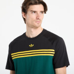 Tričko adidas Chest Stripes T-Shirt Collegiate Green M