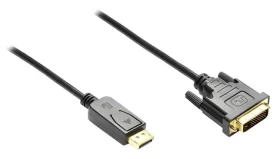 Good Connections DisplayPort - DVI-D čierna / Kábel / 5 m (DP-DVI5)