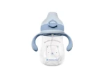 KikkaBoo Hrnček so silikónovým náustkom 6m+ Bear with me Blue
