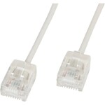 Roline 21.15.4401 RJ45 sieťové káble, prepojovacie káble CAT 6A U/UTP 1 m sivá netienený 1 ks; 21.15.4401