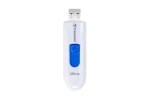 Transcend JetFlash 790W 256GB bielo-modrá / Flash disk / USB 3.1 Gen1 (TS256GJF790W)