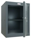 Phoenix Safe Würfelspind 66l antracitová / Úložná skrinka / objem 66 l / zámok dverí / kovová (CL0544AAK)