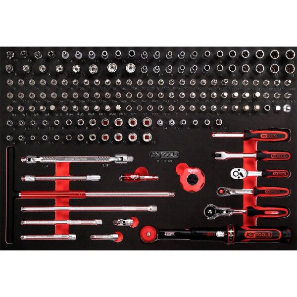 KS Tools 811.0169 súprava nástrčných kľúčov, 811.0169; 811.0169