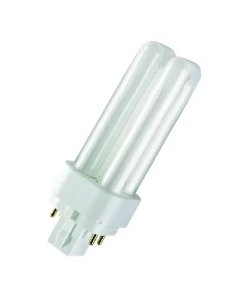 OSRAM DULUX D/E 13W G24Q-1 FS1 / žiarivka / 900 lm / 3000k / 20000h / 230V / G / biele (DU-DE-13-830)