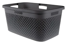 Curver Pure tmavo šedý / Kôš na bielizeň / 47 l (263502)